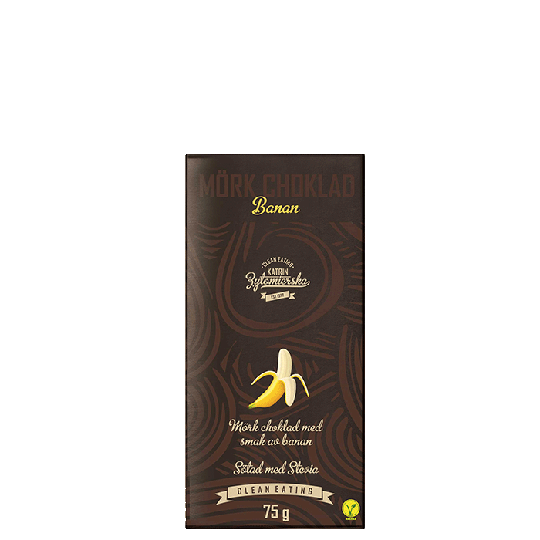 Mørk Sjokolade Banan, 75 g