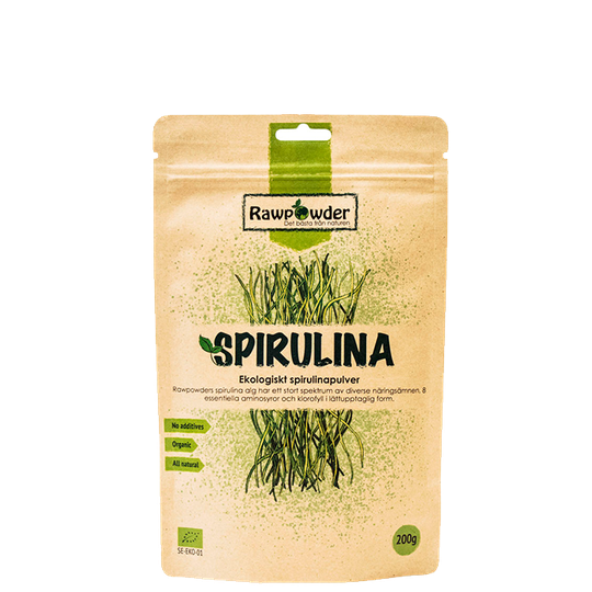 Spirulinapulver ØKO, 200 g