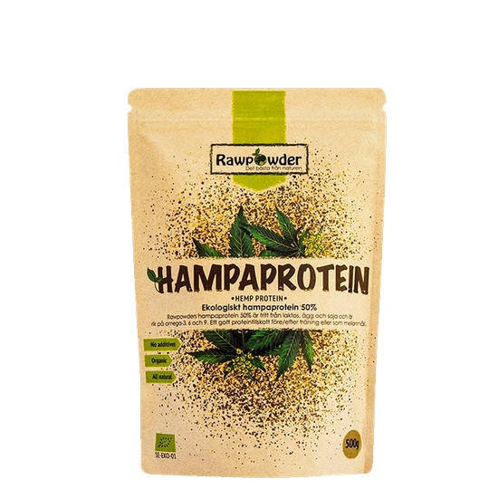Hamp Protein 50% ØKO, 500 g