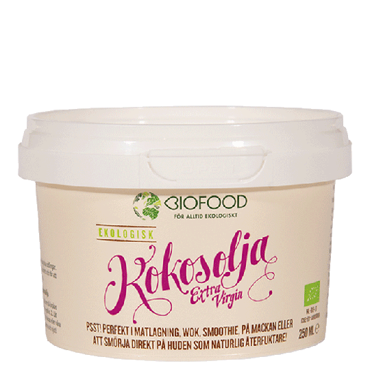 Kokosolje Extra Virgin, 250 ml