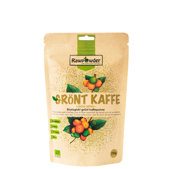 Grønt Kaffepulver ØKO, 250 g