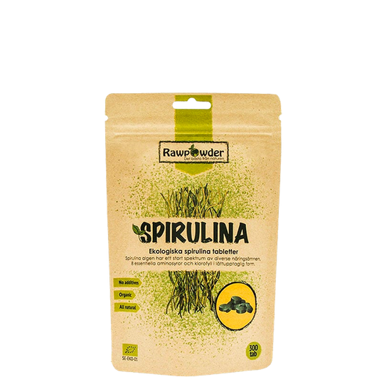 Spirulinatabletter ØKO, 300 st