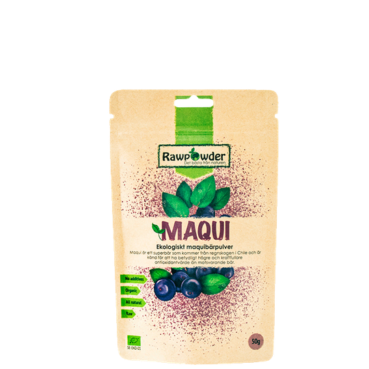 Økologisk Maquibärpulver, 50 g