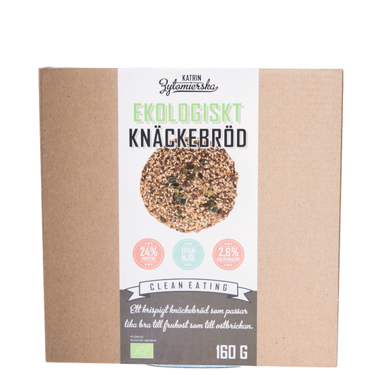 Økologisk knekkebrød, 160 g