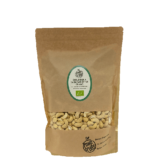 Økologiske Cashewnøtter, 500 g