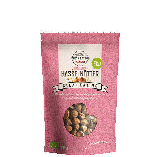 Økologiske Hasselnøtter, 250 g