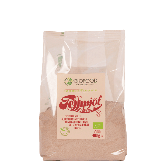 Teffmel mørkt, 400 g