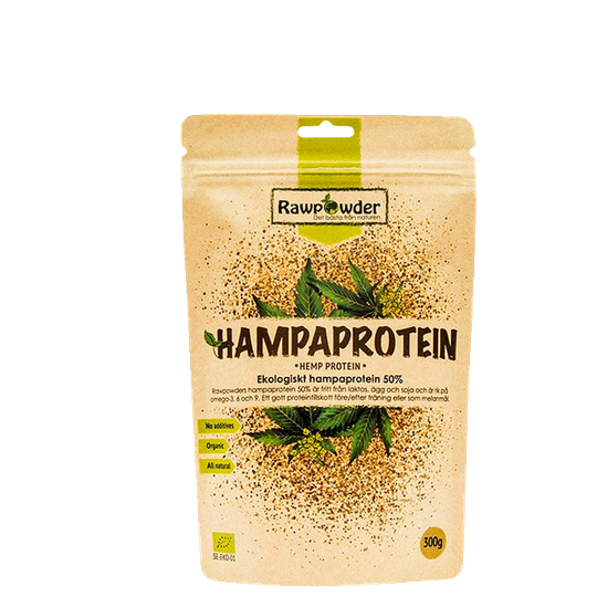 Hamp Protein 50% ØKO, 300 g