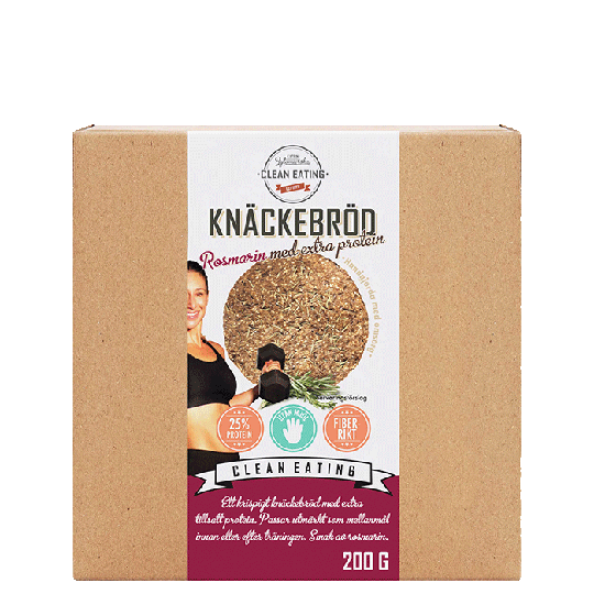 Knekkebrød Ekstra Protein Rosmarin, 200 g