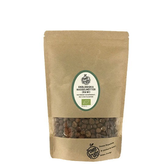 Økologiske Hasselnøtter, 500 g