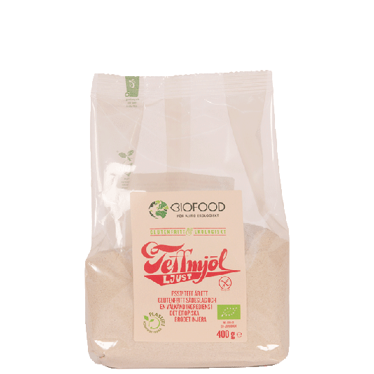 Teffmel lyst, 400 g