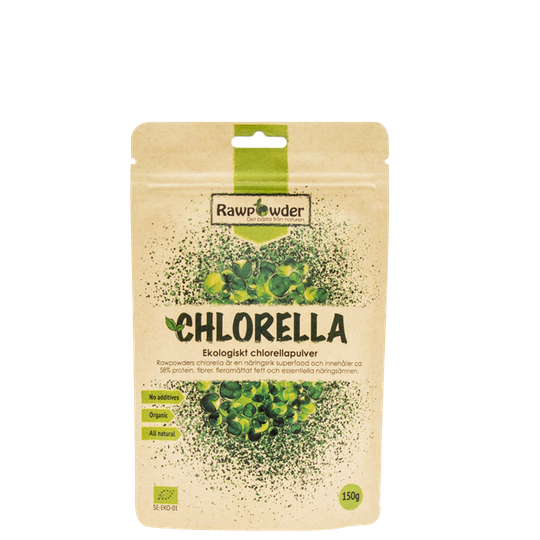 Chlorellapulver ØKO, 150 g