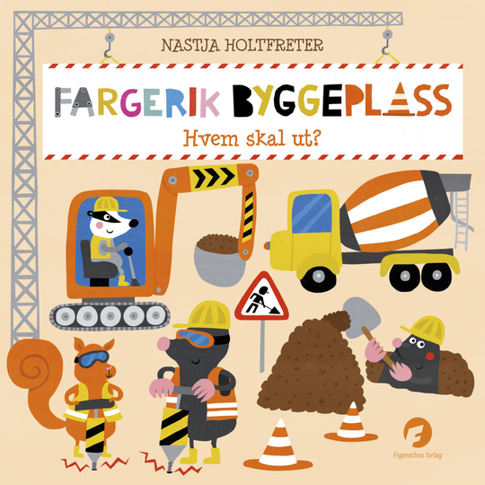 Fargerik byggeplass