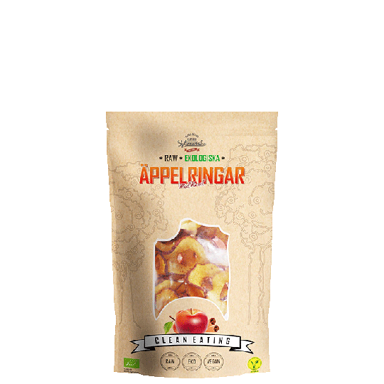 Økologiske Epleringer Med Kanel, 50 g