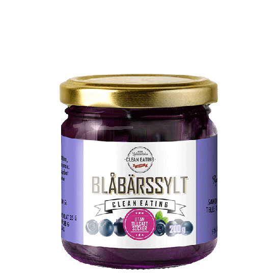 Blåbærsyltetøy, 200 g