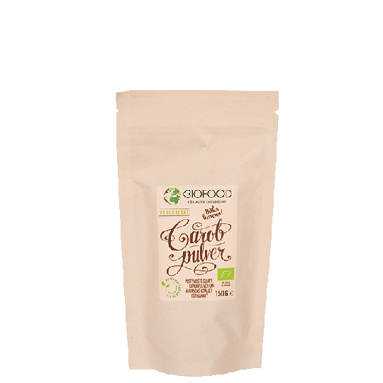 Carobpulver Økologisk, 150 g