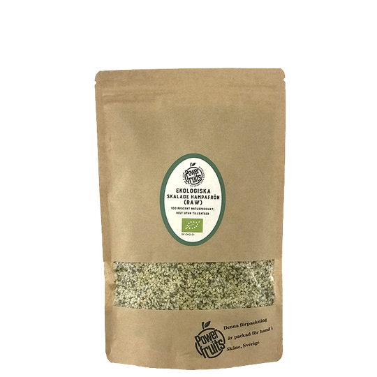 Økologiske Skrelte Hampfrø, 500 g