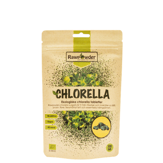 Chlorella Tabletter ØKO, 300 st