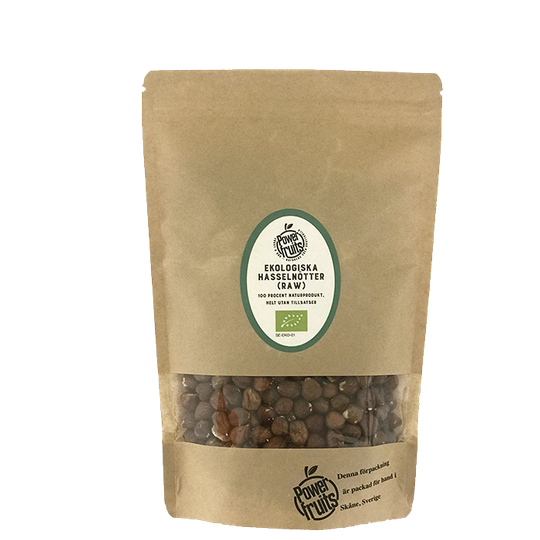 Økologiske Hasselnøtter, 1000 g