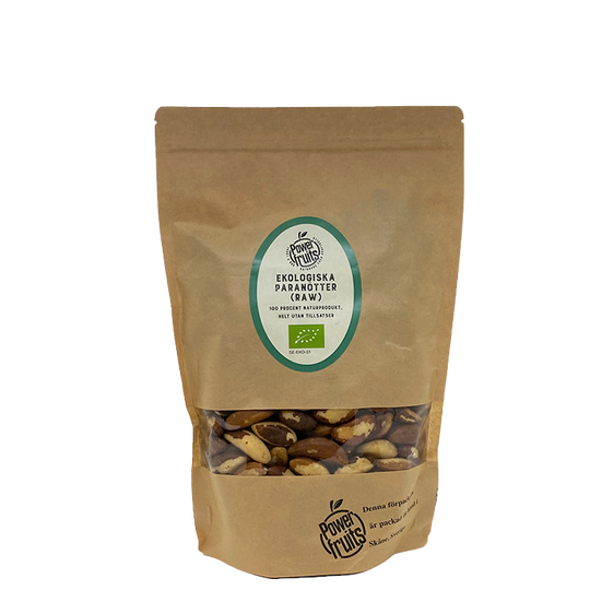 Økologiske Paranøtter, 500 g