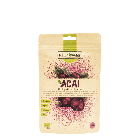 Acaipulver ØKO, 100 g
