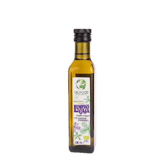 Økologisk Linfrøolje Kaldpresset, 250ml