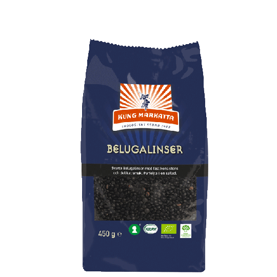 Beluga -linser, 450 g