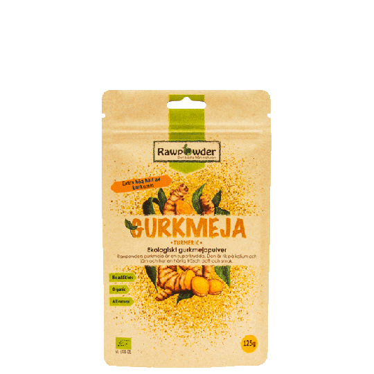 Gurkemeiepulver ØKO, 125 g
