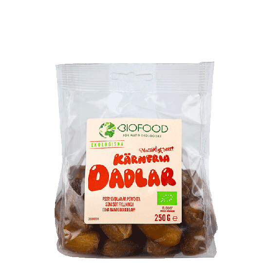 Kjernefrie dadler, 250 g